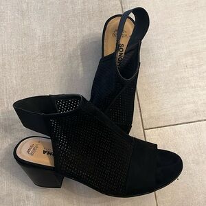 Open toe Bootie heels